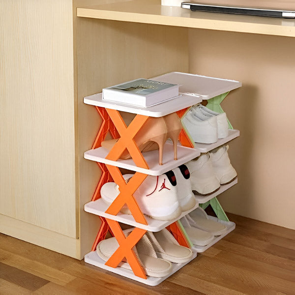 Etagère à Chaussures Pratique avec 4 Couches