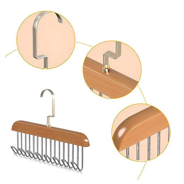 Cintres à Vêtements Multiples Antidérapants (2 Pcs)