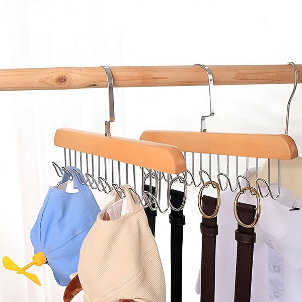 Cintres à Vêtements Multiples Antidérapants (2 Pcs)