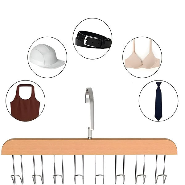 Cintres à Vêtements Multiples Antidérapants (2 Pcs)