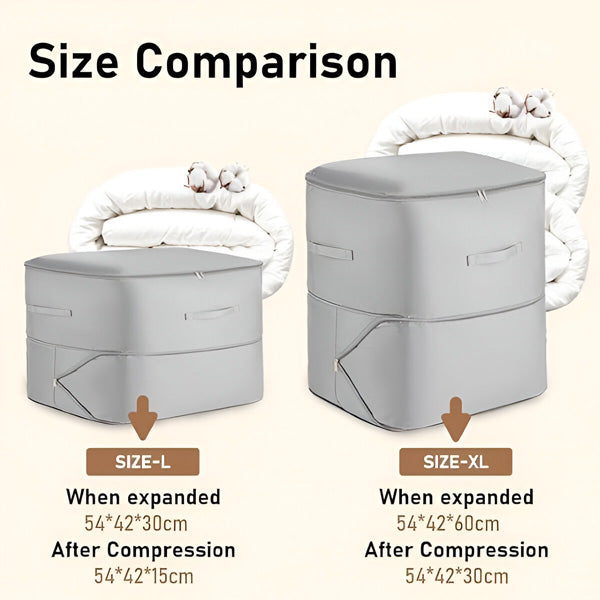 Organisateur de Voyage avec Compression