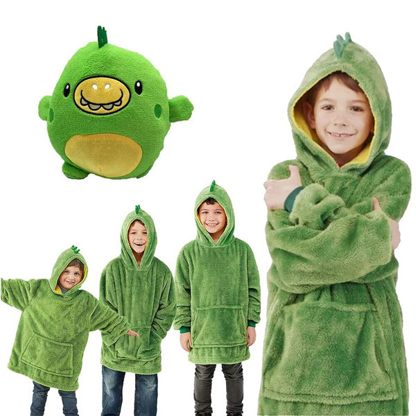 Coussin de Transformation avec Sweat à Capuche & Jouets