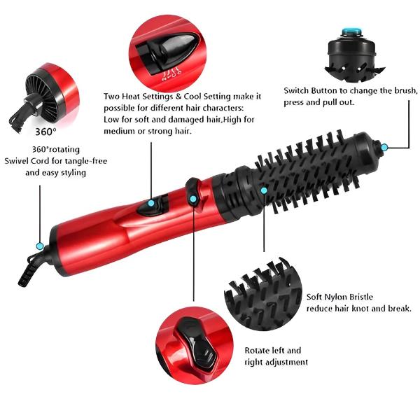 Brosse Coiffante 3 en 1