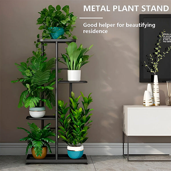 Porte-plantes Réglable en Hauteur (4 Étages)