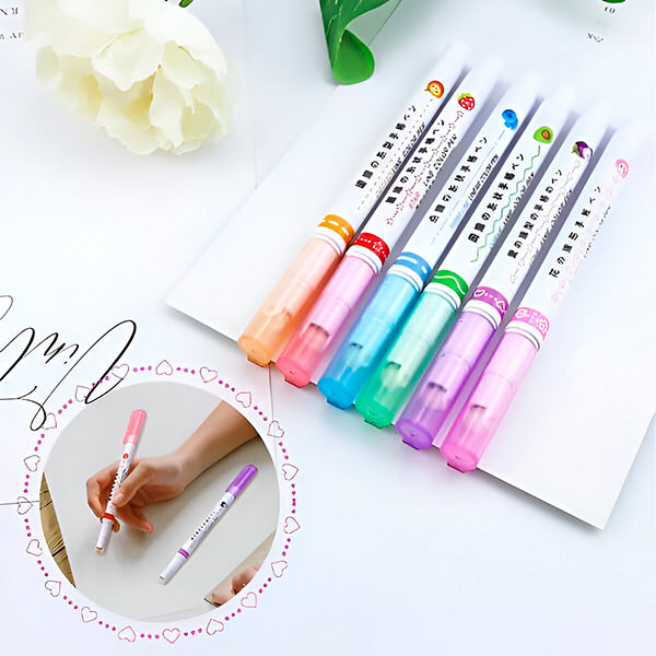 Marqueurs de Haute Qualité pour Artistes (6 Pcs)