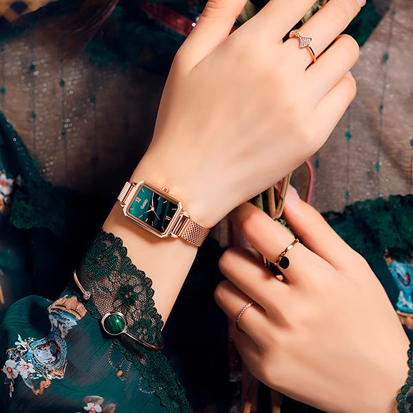 Ensemble Raffiné - Montre Femme & Bracelet