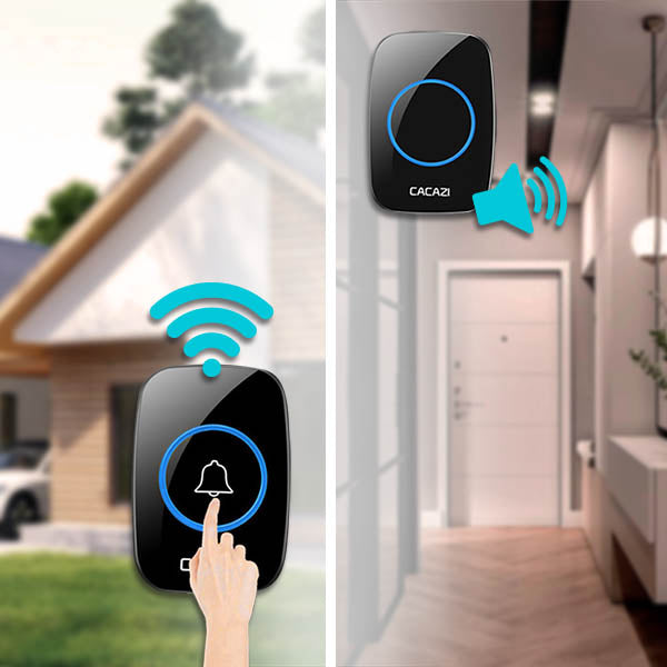 Sonnerie de Porte sans Fil avec Signal Sonore Puissant