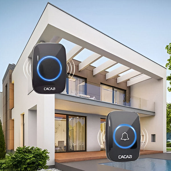 Sonnerie de Porte sans Fil avec Signal Sonore Puissant