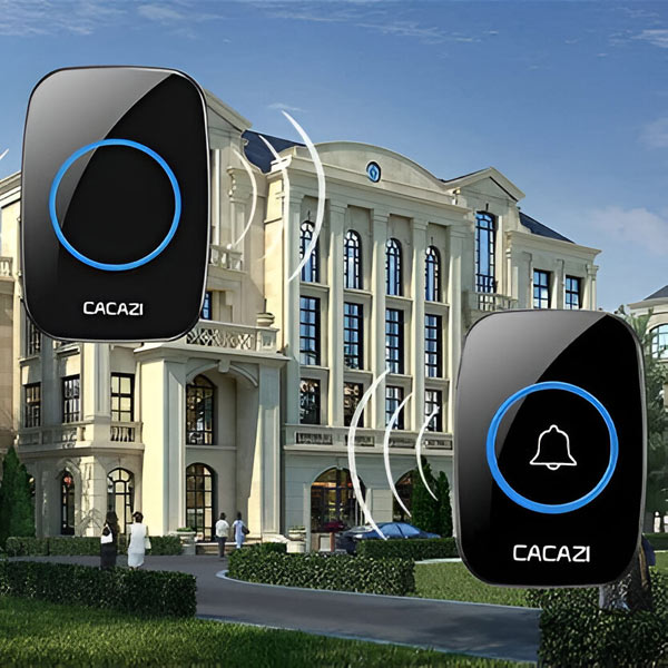 Sonnerie de Porte sans Fil avec Signal Sonore Puissant
