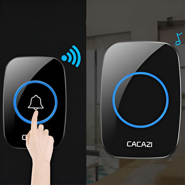 Sonnerie de Porte sans Fil avec Signal Sonore Puissant