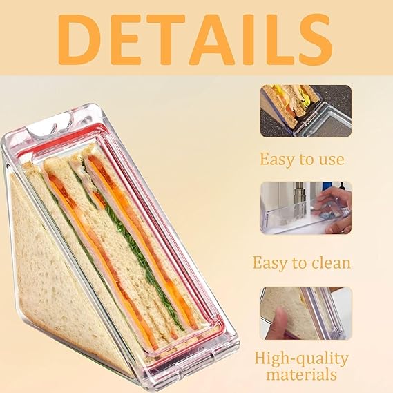 Récipient à Sandwich Triangulaire