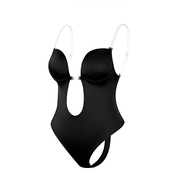 Body Ajusté avec Dos Ouvert