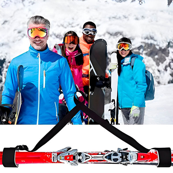 Sangle de Transport des Skis à Longueur Réglable