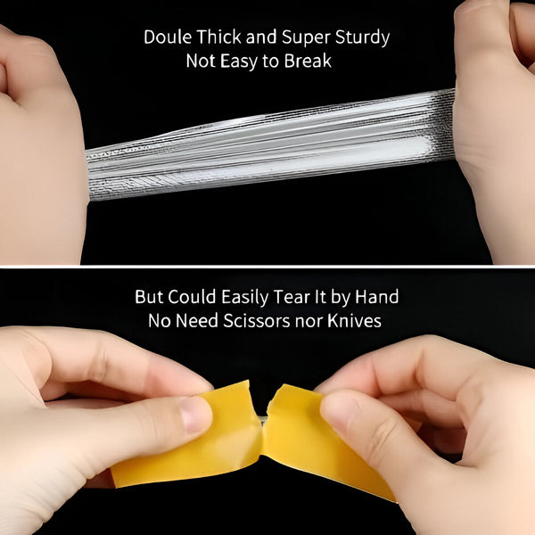 Feuille Adhésive Transparente pour Toutes les Surfaces