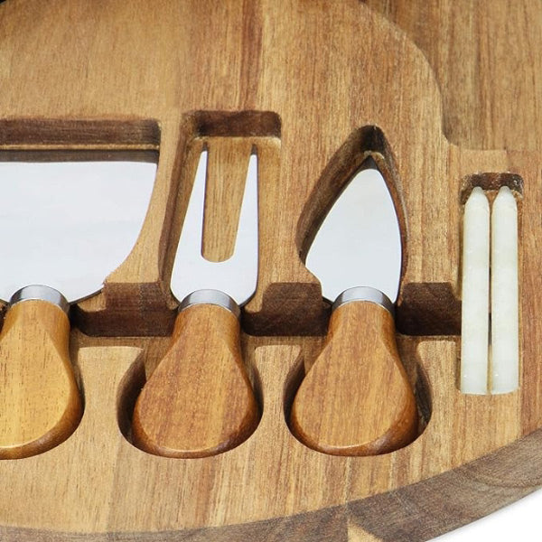 Plateau de Fromages Gourmet avec Accessoires