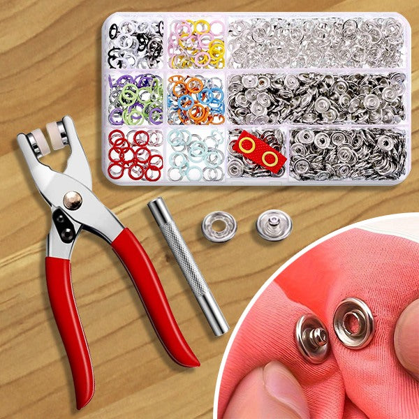 Ensemble D' Outils Professionnels pour Boutons - Pression