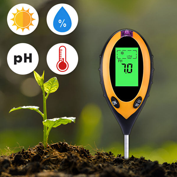 Mesureur Multifonctionnel pour le Sol (4 en 1)
