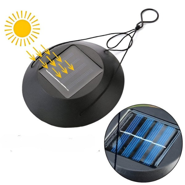 Carillon Éolien à Énergie Solaire avec Changement de Couleur