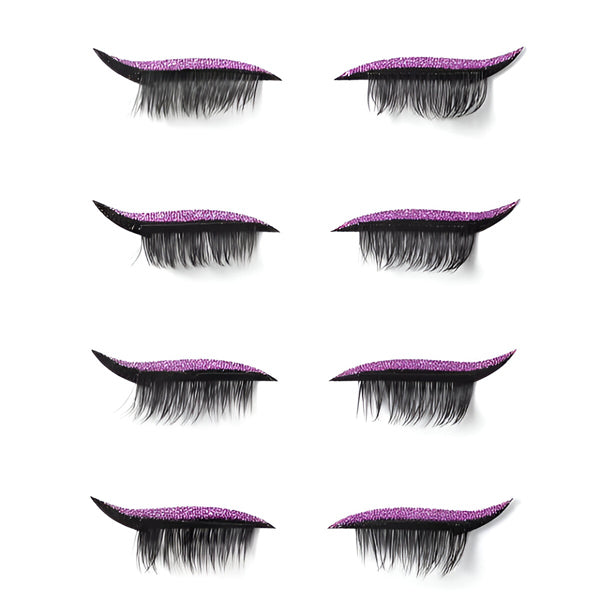 Eyeliner & Cils en un - Réutilisable (4 Pcs)
