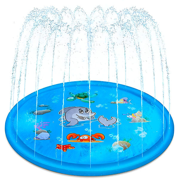 Natte de Jeux D' Eau avec Fonction D' Arrosage