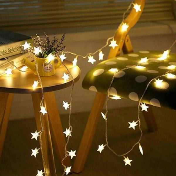 Chaîne de Lumière Led en Étoile