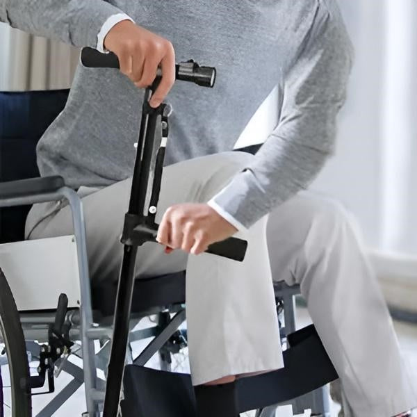 Canne de Marche Pliable avec Lumière Led