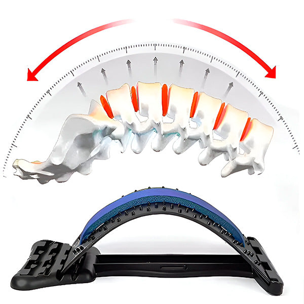 Extenseur et Masseur Dorsal Ergonomique 2 en 1