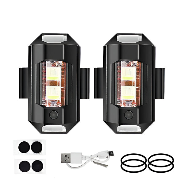 Lampes Clignotantes à Led sans Fil (2 Pièces)