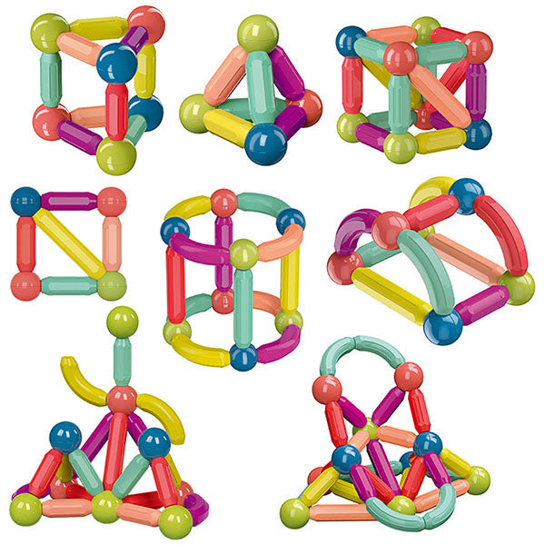 Jouets Éducatifs Blocs de Construction Magnétiques (42 Pcs)
