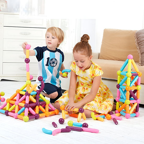Jouets Éducatifs Blocs de Construction Magnétiques (42 Pcs)