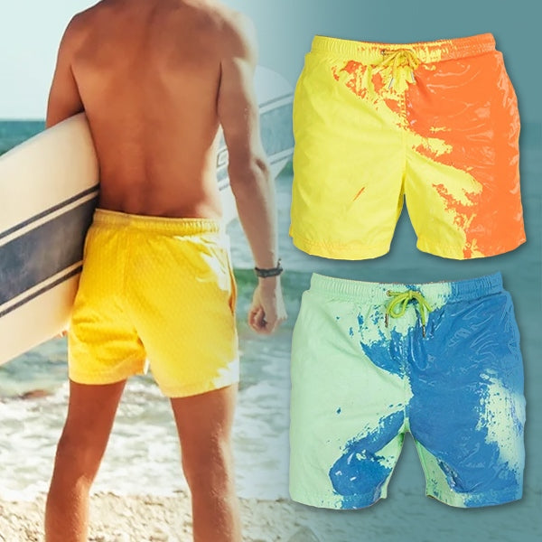Slip de Bain à Effet de Changement de Couleur