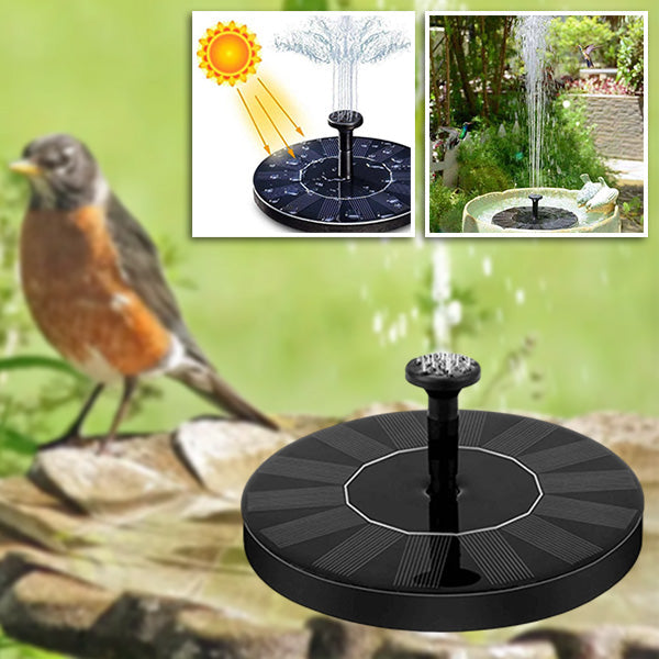 Fontaine D' Eau Alimentée par L' Énergie Solaire