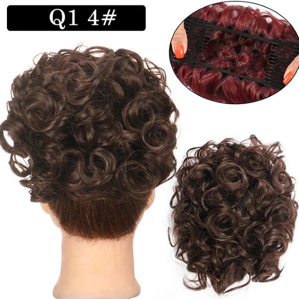 Pièce de Cheveux en Forme de Chignon pour des Coiffures Élégantes