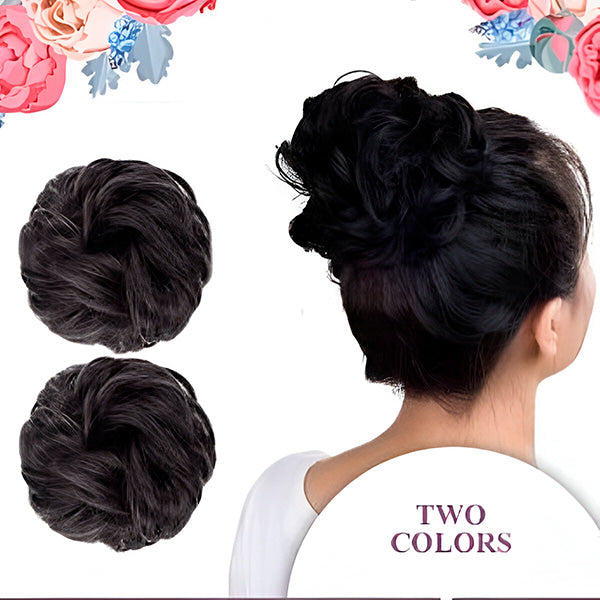 Pièce de Cheveux en Forme de Chignon pour des Coiffures Élégantes