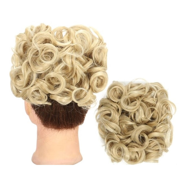 Pièce de Cheveux en Forme de Chignon pour des Coiffures Élégantes
