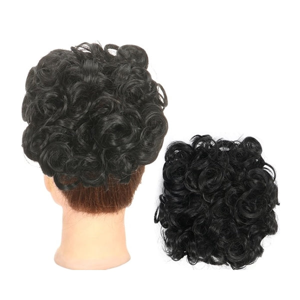 Pièce de Cheveux en Forme de Chignon pour des Coiffures Élégantes
