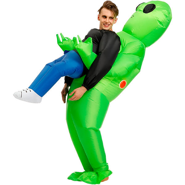 Costume Flottant D' Alien avec Effet D' Enlèvement Réaliste