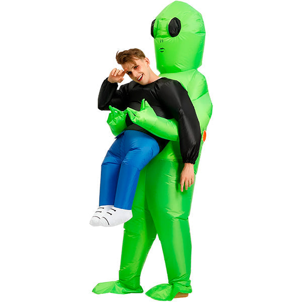 Costume Flottant D' Alien avec Effet D' Enlèvement Réaliste