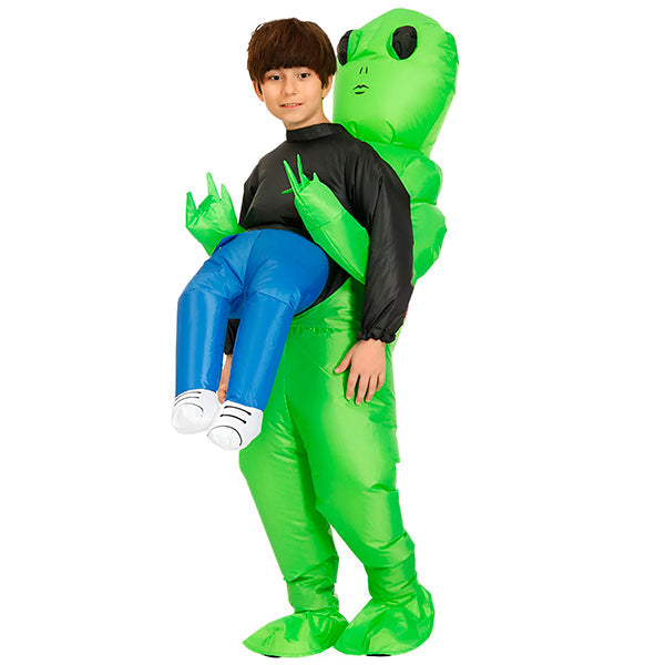 Costume Flottant D' Alien avec Effet D' Enlèvement Réaliste