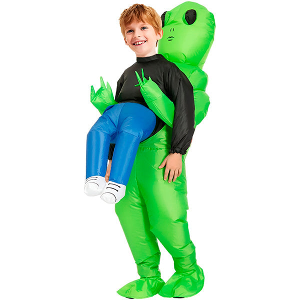 Costume Flottant D' Alien avec Effet D' Enlèvement Réaliste