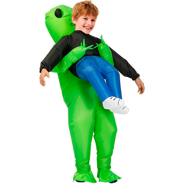 Costume Flottant D' Alien avec Effet D' Enlèvement Réaliste