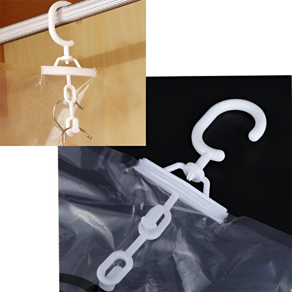 Sacs de Rangement sous Vide à Suspendre (4 Pcs)
