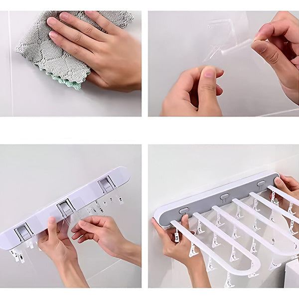 Châssis de Séchage Pratique à Rabattre