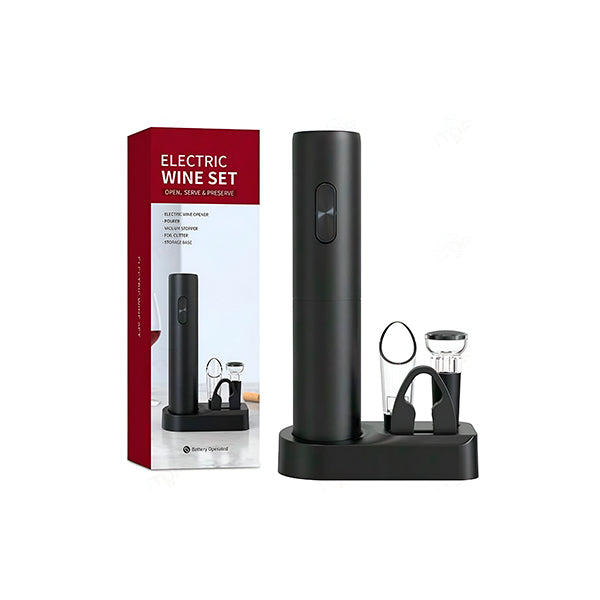 Ouvreur de Bouteille Électrique avec Accessoires