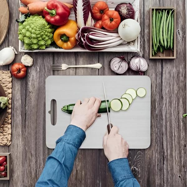 Des Planches à Découper Hygiéniques en Acier Inoxydable