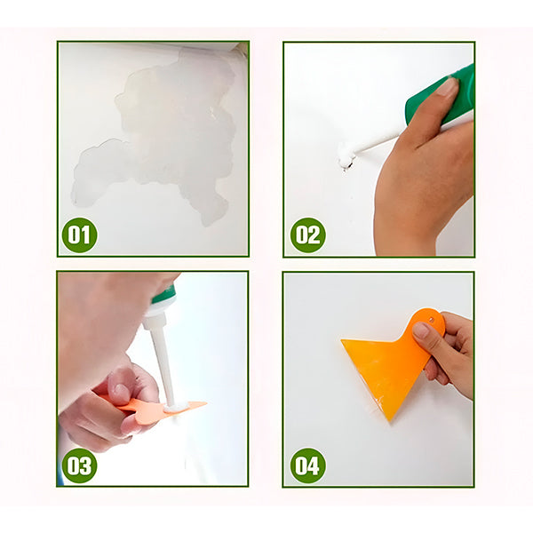 Pâte de Réparation pour Murs et Plafonds
