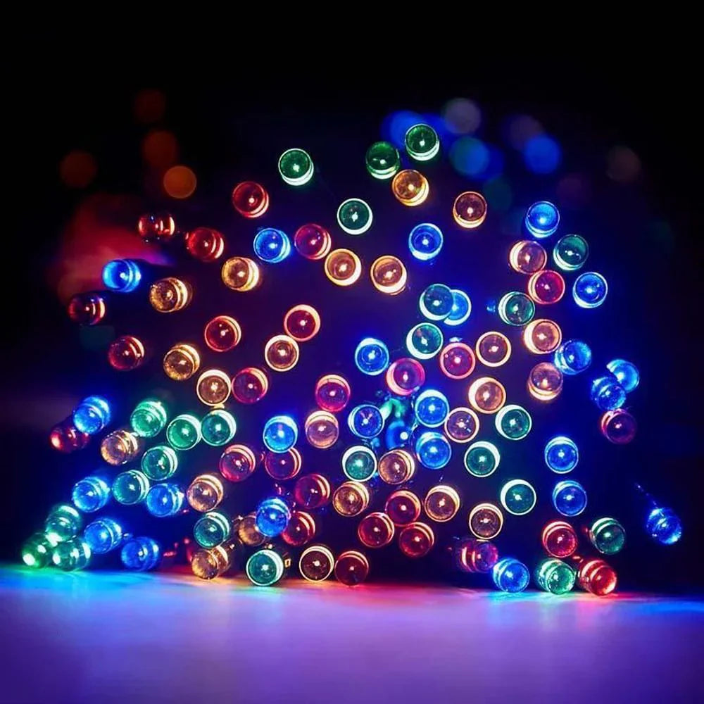 Chaîne de Lumière Led Solaire