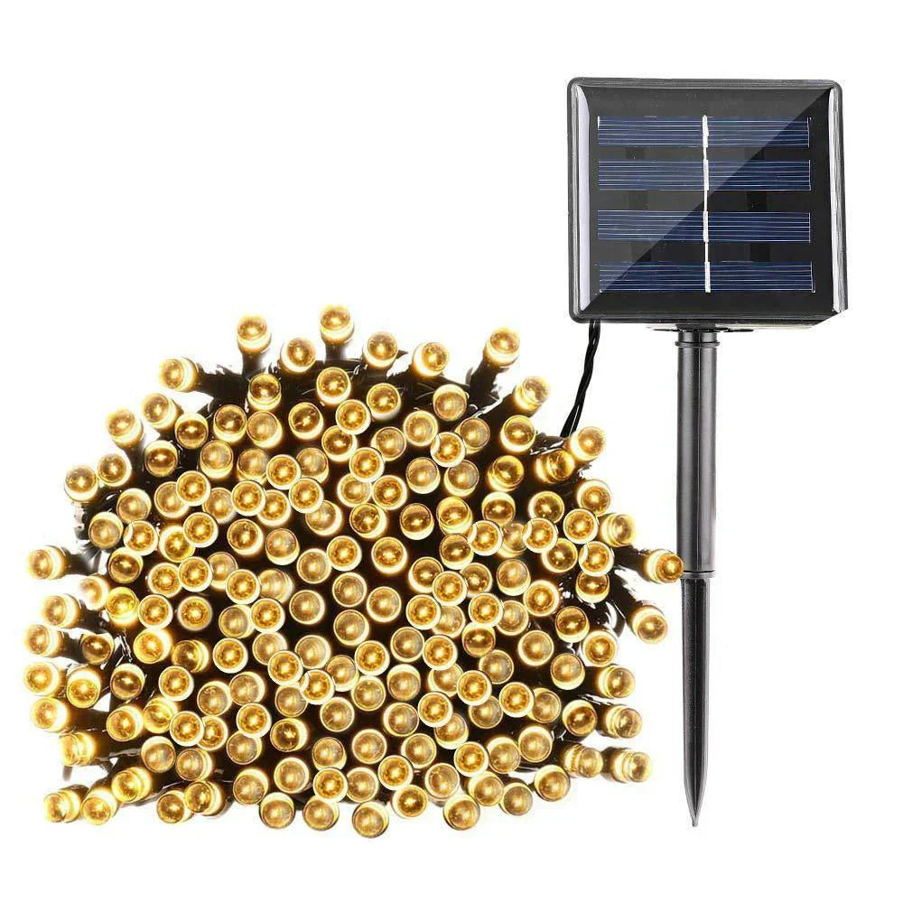 Chaîne de Lumière Led Solaire