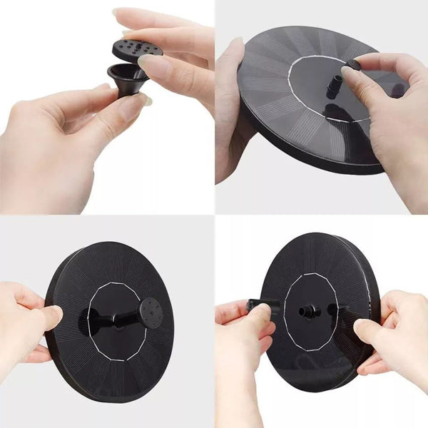 Fontaine D' Eau Alimentée par L' Énergie Solaire