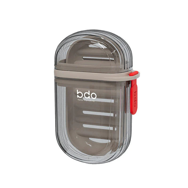 Boîte à Savon Compacte et Étanche pour les Déplacements
